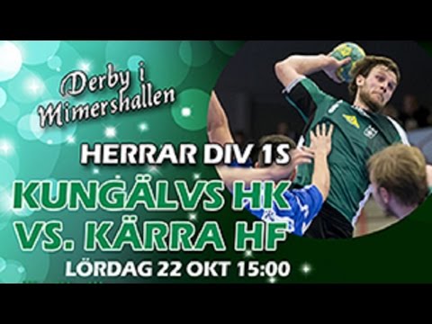 Herrar Div 1 Kungälvs HK vs. Kärra HF