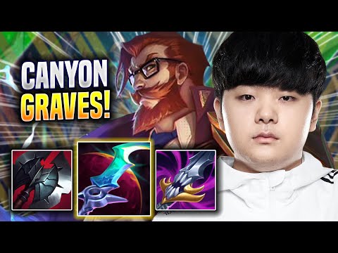 CANYON LITERALLY GOD MODE WITH GRAVES! - DK Canyon Plays Graves JUNGLE vs Wukong! | Season 2022