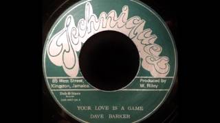 DAVE BARKER - Your Love is a Game [1969]