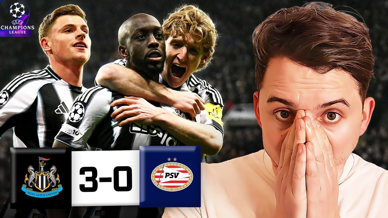 Newcastle vs PSV Highlights and Goals Season 2025/2026