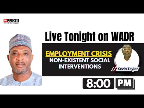 EMPLOYMENT CRISIS WHO CAUSED IT?