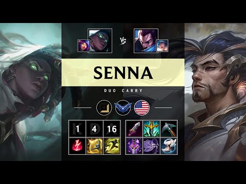 Senna ADC vs Yasuo - NA Diamond Patch 25.09