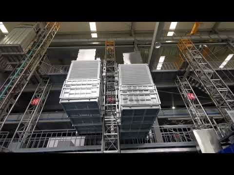 Passenger and Material Hoist for High Rise Building Tested for South America