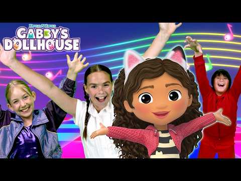 Get Up and Move with Gabby!! Games & Dances for Kids! [All Episode Marathon] | GABBY'S DOLLHOUSE