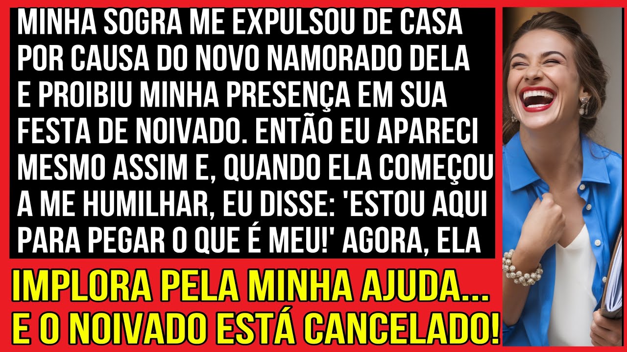 Minha sogra me expulsou de casa por causa do novo noivo dela e proibiu minha presença na festa...