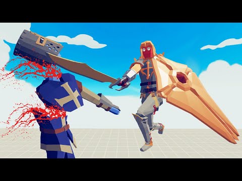 KNIGHT vs EVERY UNIT | Totally Accurate Battle Simulator-TABS