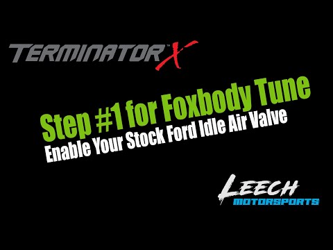 Must Watch: Factory Ford Idle Air Control Valve Configuration with Foxbody Holley Terminator X