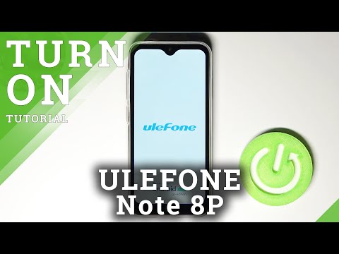 How to Switch On ULEFONE Note 8P – Power On Device