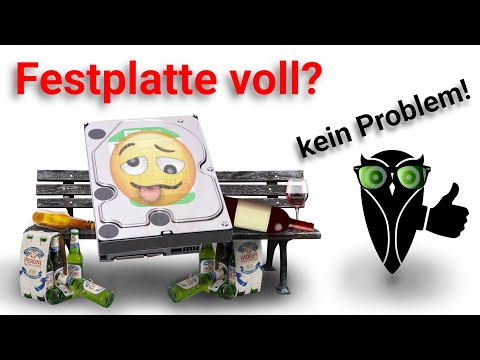 Fesplatte voll? Festplatte aufräumen mit der Windows Datenträgerbereinigung (deutsches Tutorial)