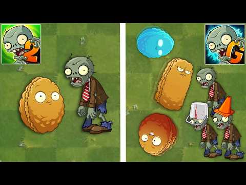 40 Difference Between Plants Vs Zombies 2 & Gardendless - PvZ2 Gardendless
