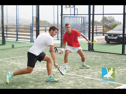 Vamos Pádel. Últimos puntos del C. Pérez y E. Pérez contra P. Meléndez y M. Pérez