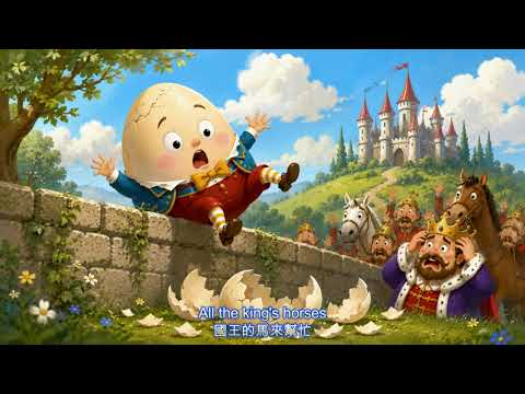 1-7 Humpty Dumpty ngồi trên tường (1-7 Humpty Dumpty sat on a wall)
