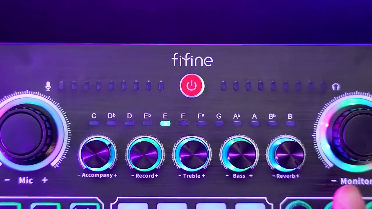 Мікшер Fifine SC6 Sound Card video preview