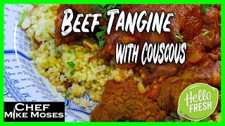 Tangine Beef with couscous a Hello Fresh Dish