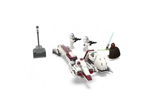 Vidéo LEGO Star Wars 75378 : L’évasion en Speeder BARC