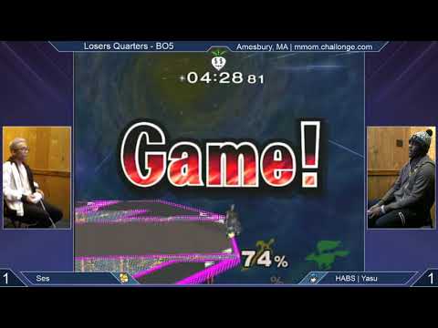 MMOM179 SSBM - Ses (Fox) vs. Yasu (Marth) - Melee LQF