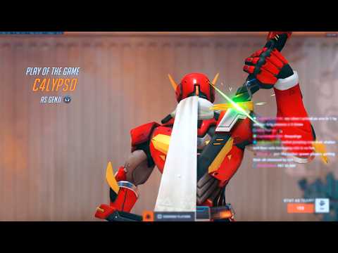 NECROS FASTEST GENJI MAIN - POTG! OVERWATCH 2 SEASON 10 TOP 500