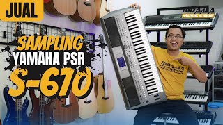 Download lagu SAMPLING...!! YAMAHA PSR S670| Siap kerja | Spek Profesional mp3 Download lagu SAMPLING...!! YAMAHA PSR S670| Siap kerja | Spek Profesional mp3