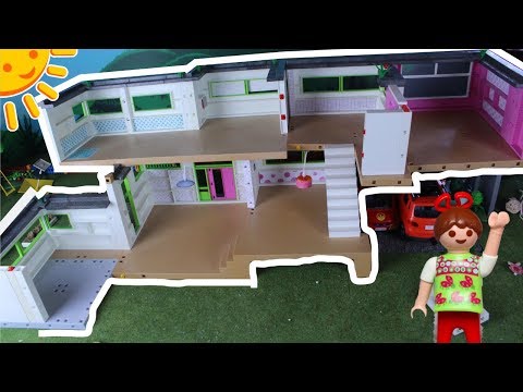 💛Playmobil Luxusvilla Haus umbauen - Roomtour - Familie Sonnenschein