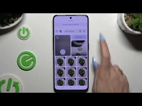 How to Add Pictures and Photos to Your Text Message on OPPO Reno 8 Pro