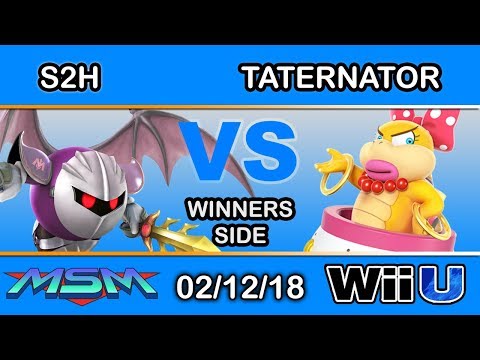 MSM 133 - S2H (Meta Knight) Vs. Taternator (Wendy) Winners Side - Smash 4