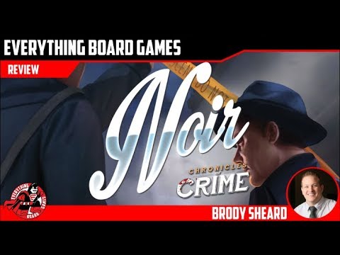 Everything Board Games - Chronicles of Crime: Noir