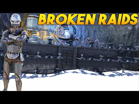 Raiding Donators For Insanely Broken Loot - ARK