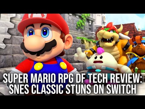 Super Mario RPG - DF Tech Review - The SNES Classic Shines On Switch