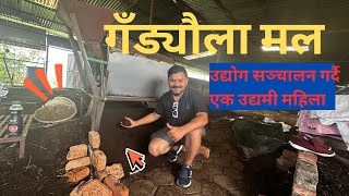 गँड्यौला मल उद्योग सञ्चालन गर्दै एक उद्यमी महिला #drbhat  #farming #vermicompost
