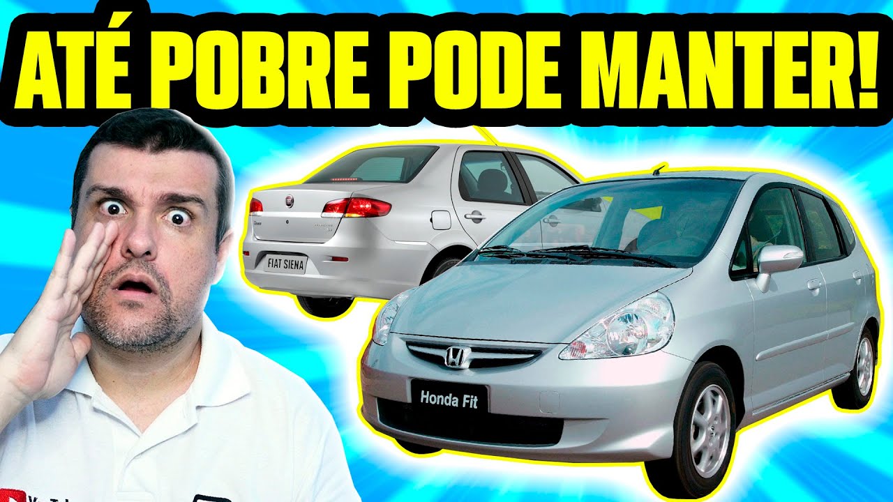 PIOR QUE ANDAR A PÉ? CARROS DIGNOS e BARATOS pra SAIR DO BUSÃO PAGANDO POUCO!