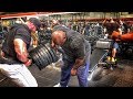 71ème jour de prep’ pour Mr Olympia 2018: DOS avec Shawn Rhoden et Psychofitness