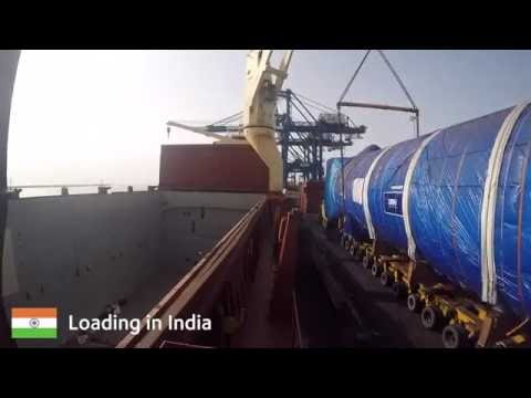 DSV Projects loading and discharging LNG Tanks