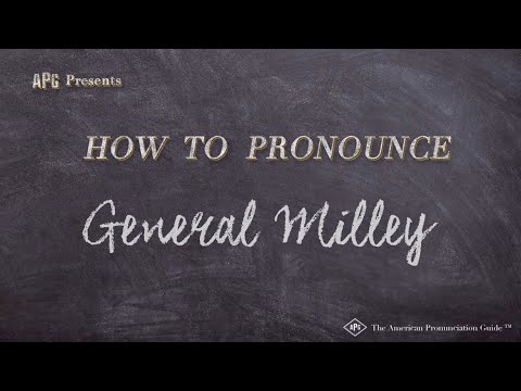 How to Pronounce General Milley (Real Life Examples!)