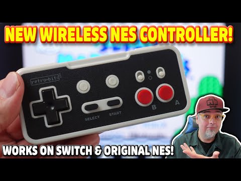 A New NES Controller?! The Retro-Bit Origin8 Wireless Switch & NES Controller! I Got One EARLY!!