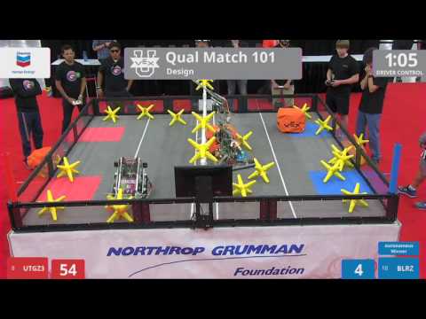 2017 VEXU Design Q101 - UTGZ3 vs BLRZ - 37 to 16
