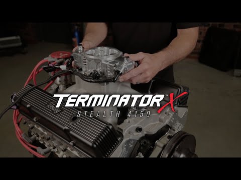 Terminator X Stealth 4150 Throttle Body EFI system