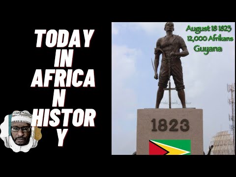 Rebellion in Demerara.