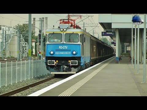 ED 91 53 0 474 061-5 cu/with Marfar CTV Freight Train in Gara Arad Station - 04 September 2015