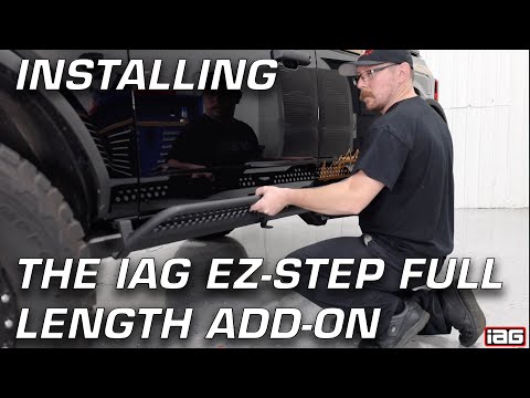 INSTALLATION OF THE IAG EZ-STEP FULL LENGTH ADD-ON