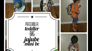 Jujube mini be packed up for toddler/preschooler
