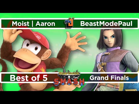 BWS 65 Grand Finals - Moist | Aaron (Diddy Kong) v BeastModePaul (Hero) - CFL SSBU