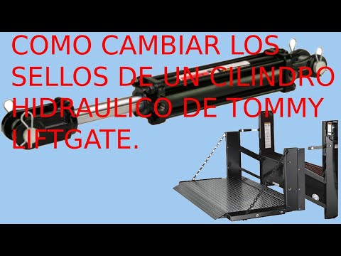 HOW TO FIX A TOMMY LIFTGATE HYDRAULIC CYLINDER.