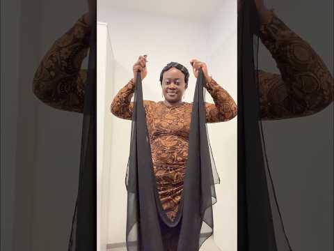 Cute way to wear scarf😂