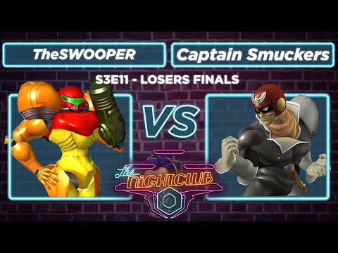 The Nightclub S3E11: Captain Smuckers vs TheSWOOPER - Losers Finals SSBM