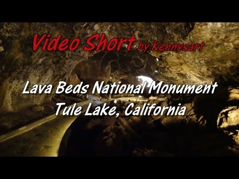 Lava Beds National Monument, Tule Lake, California.