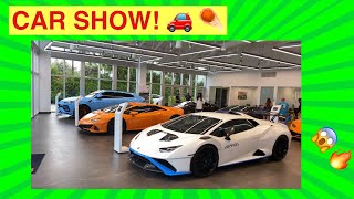 A DAY IN THE LIFE GOING TO LAMBORGHINI MIAMI CAR SHOW & Found a CZinger 21C AMAZING | VLOG 1