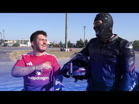 MOTOR RACE with TESTO TAYLAN - Kawasaki vs Hayabusa