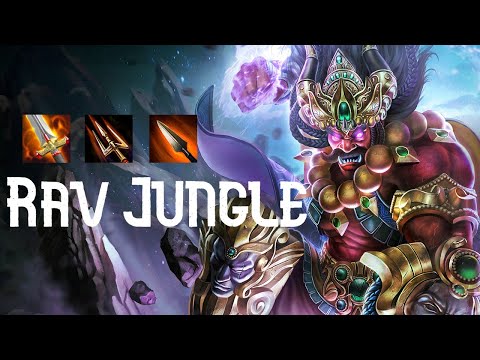 STOMPING in Ranked with Rav Jungle! | Smite Ranked conquest - Ravana Jungle
