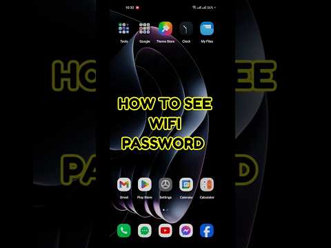 HOW TO SEE WIFI PASSWORD USING ANDROID PHONE #wifi #shorts