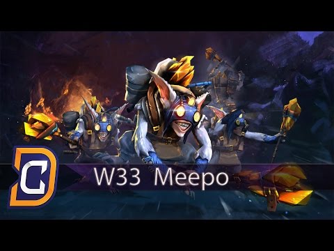 w33 Meepo Gameplay Ranked Match 18.06.2016 - RAMPAGE